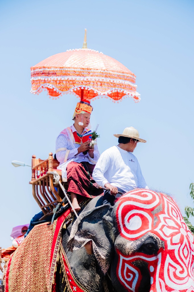 Ordination Ceremony - Elephant Procession 2